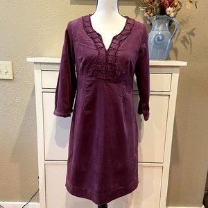 Boden mauve cord dress